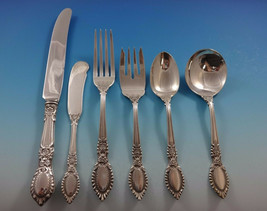 Guildhall by Reed &amp; Barton Sterling Silver Flatware Set For 8 Service 48 Pcs - $2,569.05