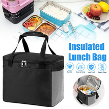 Insulated Lunch Box For Men Women Large Capacity Reusable Storage Bag Le... - $21.84