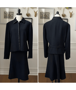 Jones New York Black Skirt Suit Career Interview 14 - $61.20