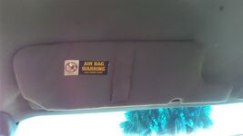 Driver Sun Visor Heritage Regular Cab XL Fits 02-04 FORD F150 PICKUP 104... - $42.26