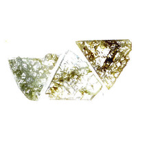 Slice   Greenish Color 1.09 Carat Translucent Natural Loose Rough Lot Diamond - £16.52 GBP