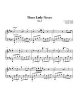 Cesar Franck - No.3 from &quot;Three Early Pieces&quot; - £1.67 GBP