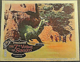 RAY HARRYHAUSEN (THE 7TH VOYAGE OF SINBAD) ORIGINAL1958 MOVIE LOBBY CARD - £183.82 GBP