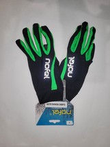 Nofel Classic Running Winter Gloves Black/Green Large NWT - £15.55 GBP