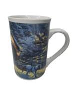 Thomas Kinkade Winter Evening Memories Coffee Mug cup 8 oz Painter of Li... - £10.11 GBP