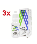 3 Box  Alcon Tears Naturale II 15ml Lubricant Soothing &amp; Moisturizing Ey... - €22,79 EUR