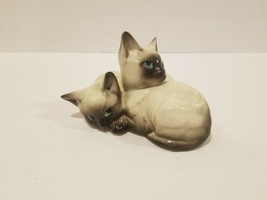 Vintage Beswick England Siamese Cats Kittens Porcelain Figurine - £17.78 GBP