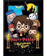Harry Potter & Sorcerers Stone Charms Style Art Image Refrigerator Magnet UNUSED - £3.13 GBP