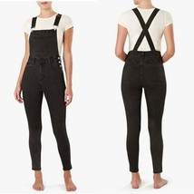NWT We Wore What High Rise Skinny Overall in Charcoal Stretch Coveralls S 2-4 - £41.56 GBP