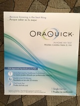 OraQuick in-home hiv test exp 12/2025 - £15.28 GBP