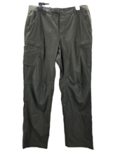 REI Co-Op Pants Mens Green Sahara Roll Up Cargo Relaxed Fit Hiking Snaps... - $536.75 MXN