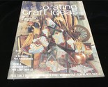 Decorating &amp; Craft Ideas Magazine October 1975 Raffia Dolls, Log Cabin Q... - $10.00