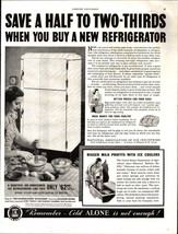 1938 Orig Vintage National Association Of Ice Industry Refrigerator Magazine Ad - £20.69 GBP