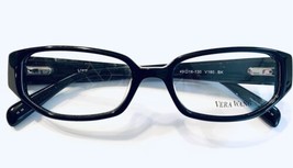 Vera Wang V180 Dsigner Thick Plastic Black Eyeglass Frame - £54.52 GBP