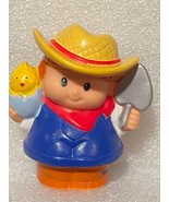 1 Fisher Price Little People Farmer with Baby Chick and Hoe *Nice Condit... - $13.66 CAD