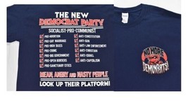 Anti-Democrats No More Demonrats T-shirt  Trendy Graphic Print Election ... - £19.12 GBP