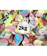 Bubs Mixed Candy | 2kg (4.4 lbs) Bulk Bag, Swedish Vegan Candy | Fruity ... - $57.50