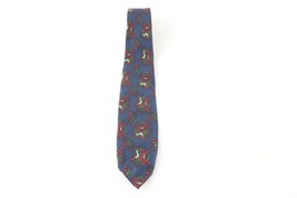 Vtg 50s 60s Rockabilly Distressed Silk Paisley Neck Tie Dress Tie Weddin... - $24.70