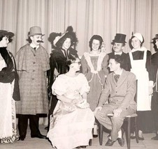 1950s Maskeraders Real Photo Maskers Play Theater New Hampshire High Sch... - $54.84 CAD