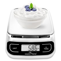 Easy@Home Digital Kitchen Scale Food Scale With High Precision To 0.04Oz, 202 - £24.77 GBP