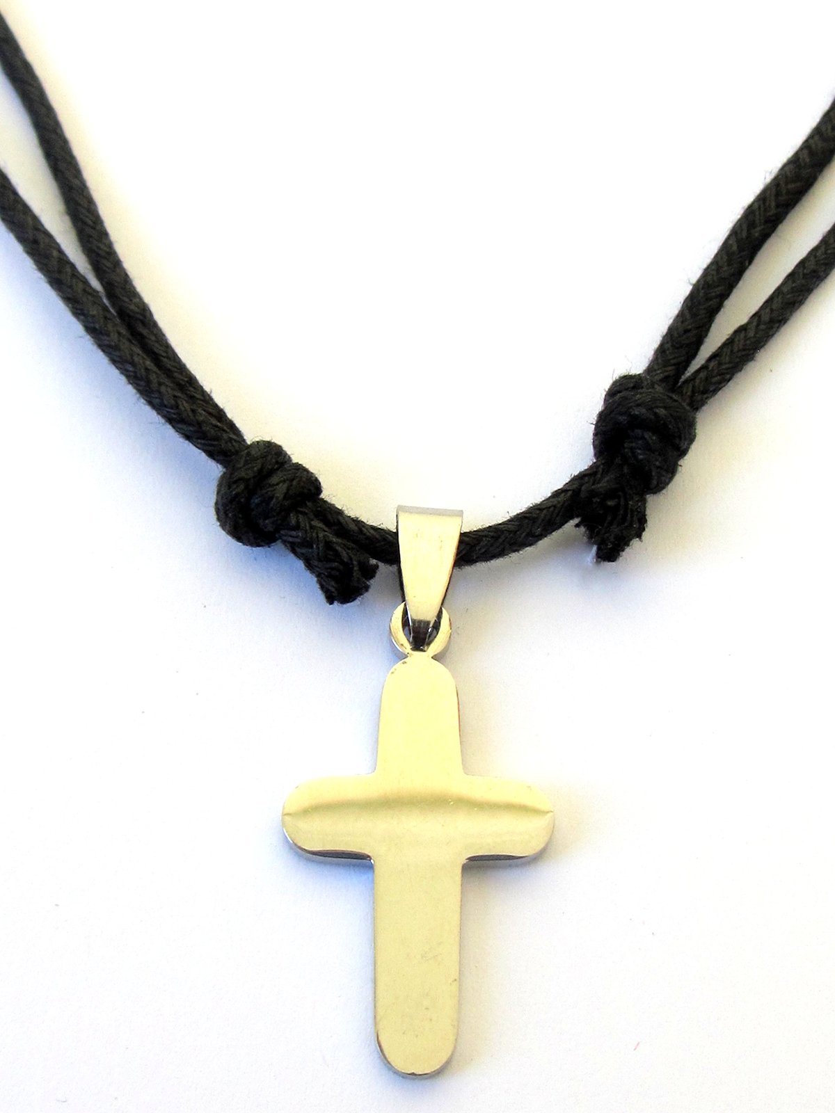 Christian Orthodox Greek Religious Pendant Necklace with Metal Stainless Stee...