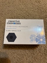 Embossed Hexagon Punch ||| Creative Memories ||| NEW IN BOX - $23.03