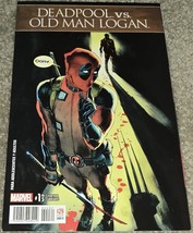 Rare HTF Deadpool VS Old Man Logan 1 NM- MX 1:25 Rafael Albuquerque Variant 2017 - £14.24 GBP