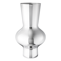 Alfredo by Georg Jensen Mirror Polished Stainless Steel Vase Large - New - £303.04 GBP