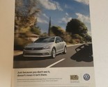Volkswagen Passat Print Ad Advertisement pa10 - £4.71 GBP