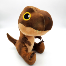  Dinosaur Plush Jurassic World T-Rex Kohls Cares Stuffed Animal Clean 9.5&quot; T VG - $9.90