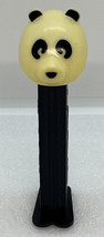 1970s Panda Pez Dispenser With Feet Black Bottom Beige Face - £7.73 GBP