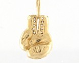 Boxing glove Unisex Charm 14kt Yellow Gold 353412 - £111.79 GBP