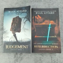 Ryan Attard Legacy Series Book Lot Judgement Book 4 Resurrection Book 6 Trade PB - £22.42 GBP