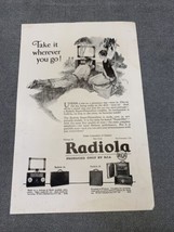 National Geographic Radiola Radio Corporation of America Ad KG - $11.88