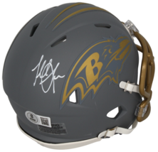 Terrell Suggs Autographed Baltimore Ravens &#39;Slate&#39; Mini Speed Helmet Bec... - $169.00