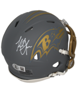 Terrell Suggs Autographed Baltimore Ravens &#39;Slate&#39; Mini Speed Helmet Bec... - $3,185.31 MXN