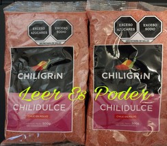 2X CHILIGRIN CHAMOY CHILI DULCE / SWEET CHILI POWDER - 2 OF 500g (17.6 o... - £17.77 GBP