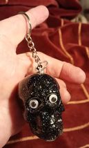 SKULL Keychain Biker Goth Unique Gifting Vehicle Boat Motorcycle Hologra... - $16.82 CAD