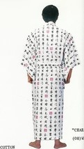 Genuin Japanese Kimono/yugata for man- Kansii Black/Whit - £65.79 GBP