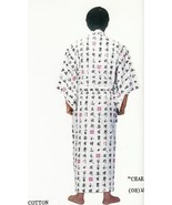 Genuin Japanese Kimono/yugata for man- Kansii Black/Whit - $1,590.11 MXN