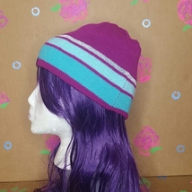 Gerry Purple / Blue Beanie Hat One Size - £11.79 GBP