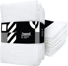 Zeppoli Flour Sack Towels - Pack of 12-28&quot; X 28&quot; - Absorbent Cotton Dish Towels  - £23.45 GBP