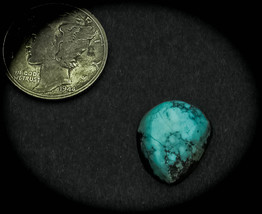 6.0 cwt. Vintage Morenci Turquoise Cabochon - £30.04 GBP