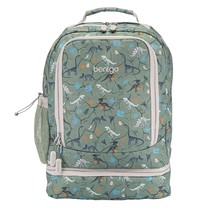 Kids 2-In-1 Backpack &amp; Insulated Lunch Bag (Dino Fossils) - £46.24 GBP