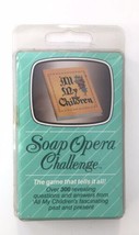 Vintage Soap Opera Challenge ALL MY CHILDREN Vintage Card Game w/Dice! 1987 - $6.00