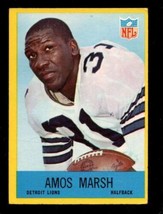 1967 Philadelphia #68 Amos Marsh Vg+ Lions *XB37885 - $1.72