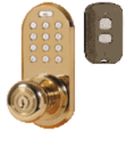 Remote Controlled Wireless Door Lock with Keypad - £135.85 GBP
