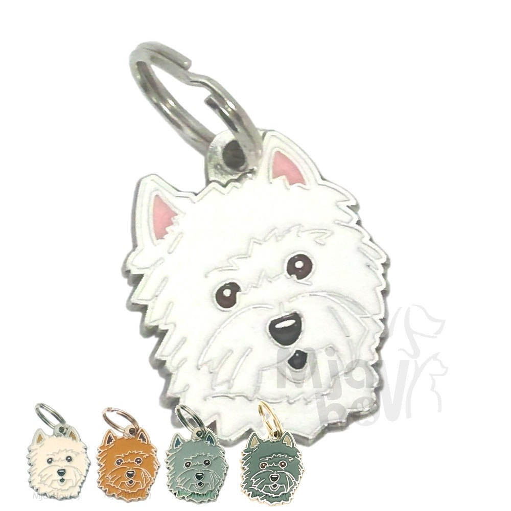 Pet ID tag West highland white terrier