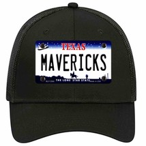 Mavericks Texas State Novelty Black Mesh License Plate Hat - £23.14 GBP