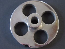 #12 x 3/4&quot; w/ HUB STAINLESS Meat Grinder Mincer plate disc screen - $18.38